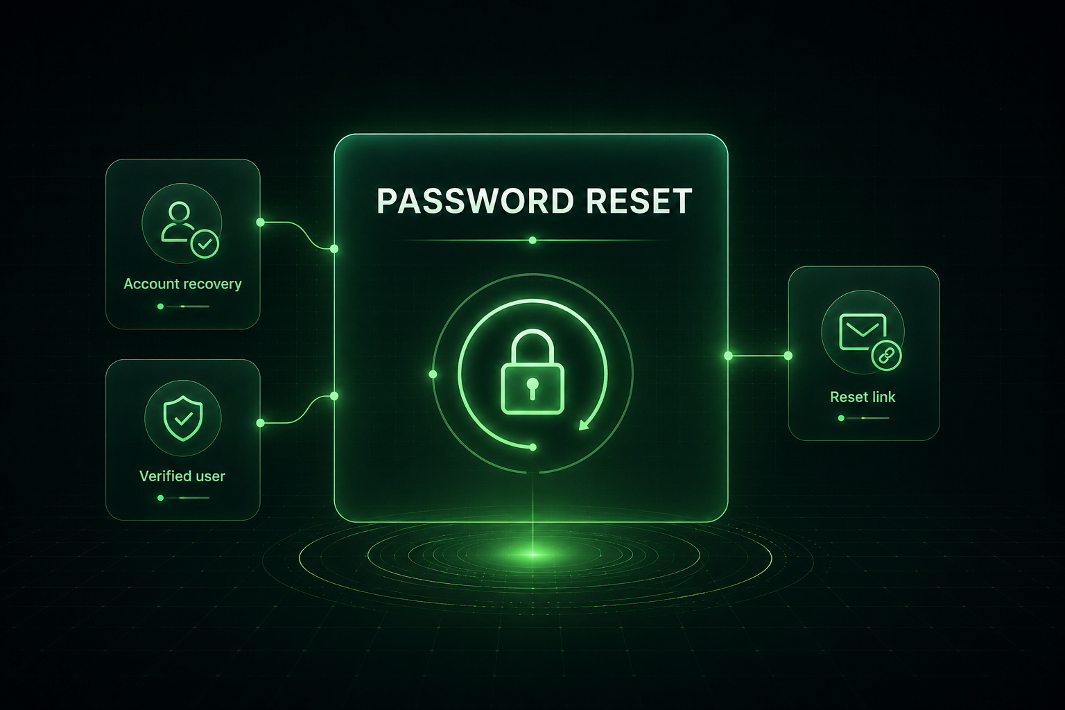 Password Reset hero visual