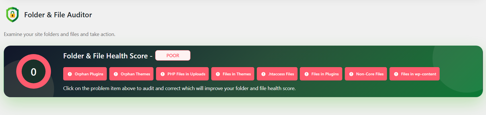 Folder & File Auditor