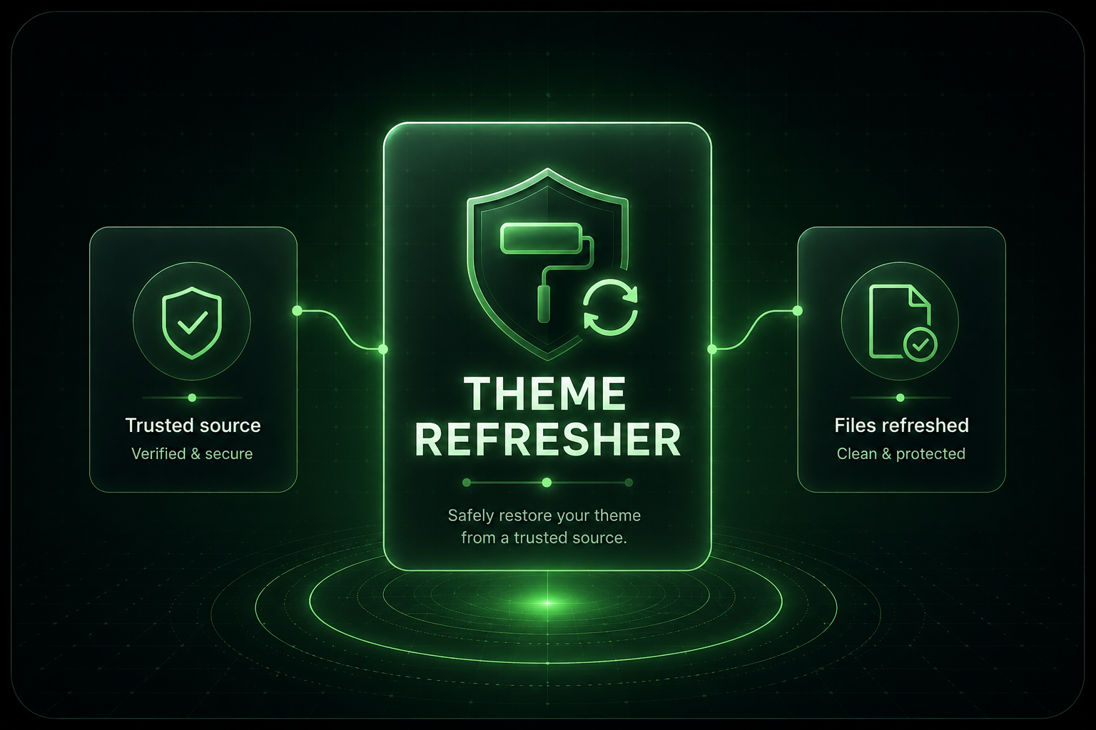 Theme Refresher hero visual